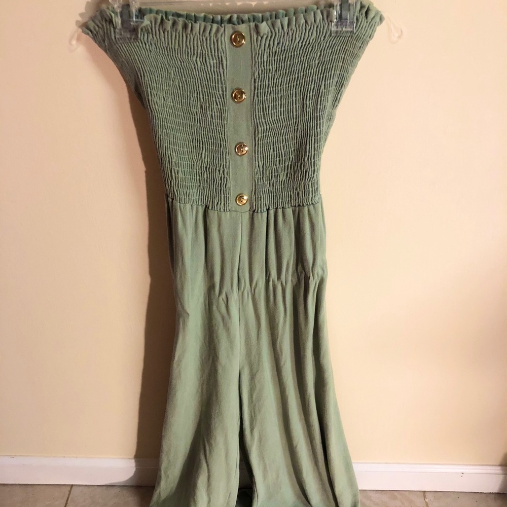 Mahina Tube Top Jumpsuit NWT